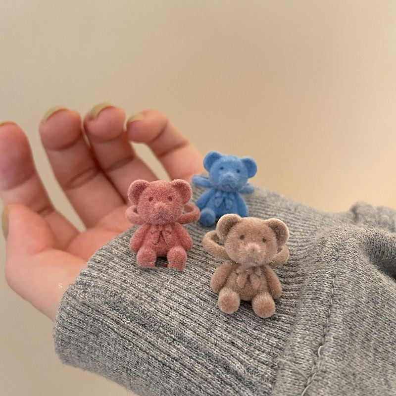 UNI-10884 - Fluffy Bear Orange Peach - Ring