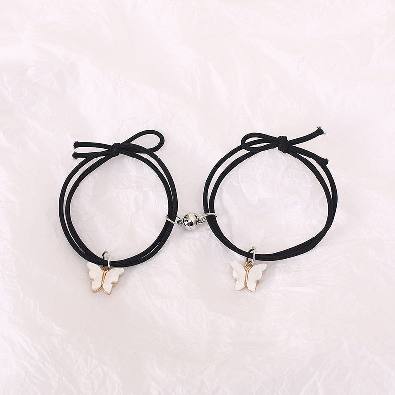 UNI-11788 - White Butterfly - Bracelet Set