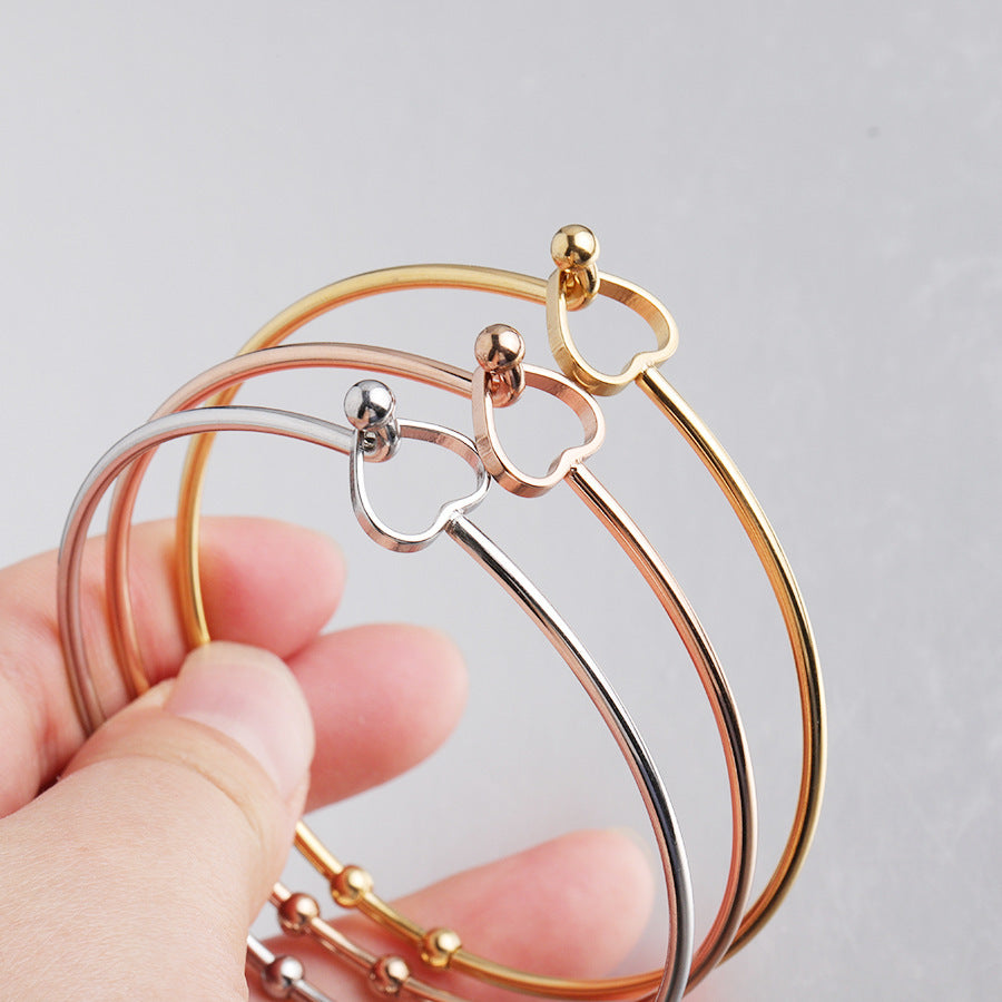 SS-11518 - Heart Foil - Bracelet Style 1