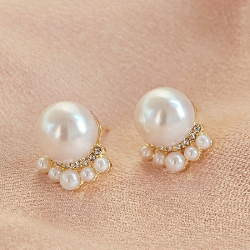 UNI-11268 - Pearly Diamonds - Earring
