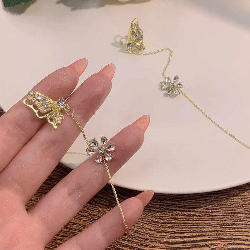 UNI-11253 - Butterfly Left Ear - Ear Cuff