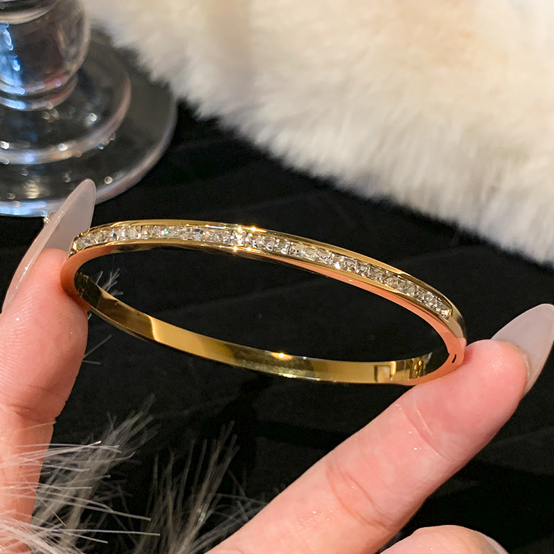 SS-11714- Premium Gold Series Bangle - Bracelet Style 3