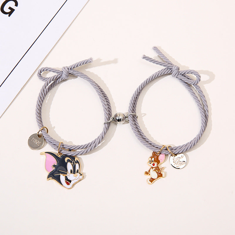 UNI-11781 - Tom & Jerry Grey -  Bracelet Set Style 1