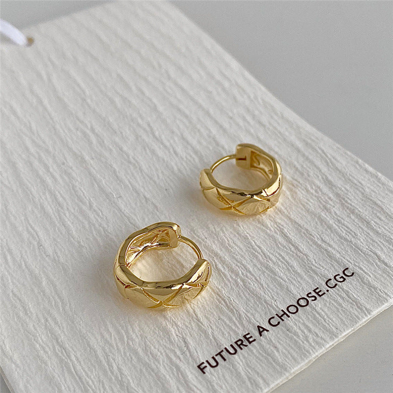 UNI-11243 - Gold Hoop - Earring