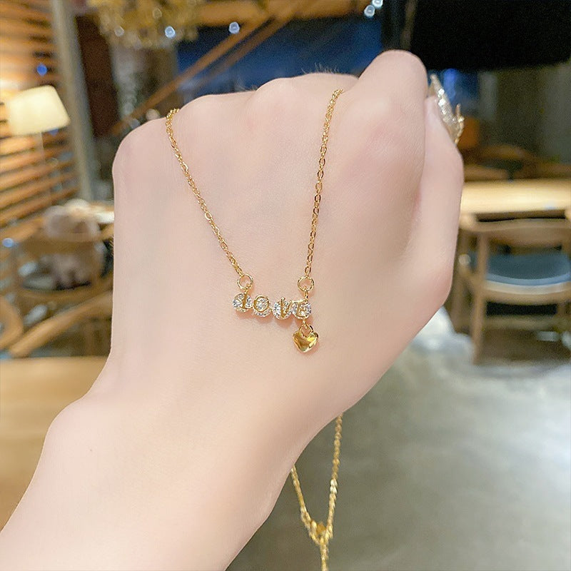 SS-11853 - Love Gold - Necklace