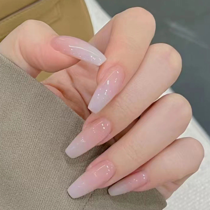 N-157 - Pastel Pink   - Press On Nail Set Of 24