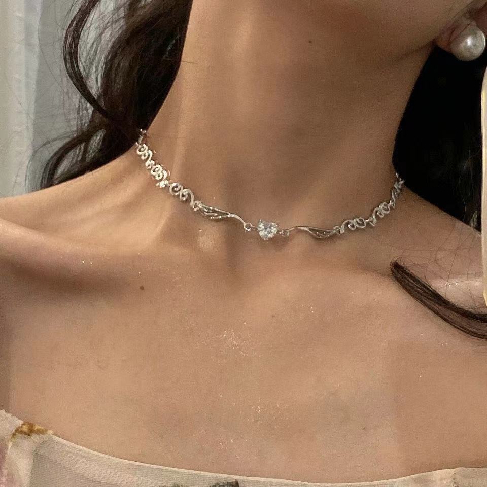 UNI-11214 - Neck Diamond Chain - Necklace