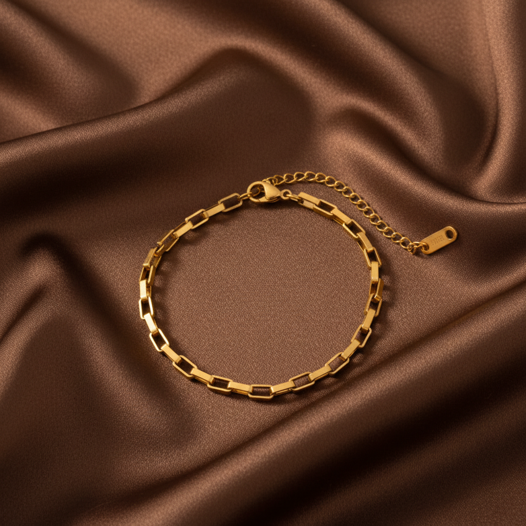 SS-12530 - Boxy Chain Gold - Bracelet