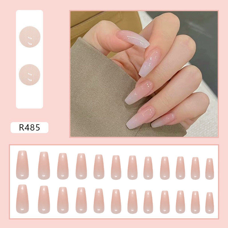 N-157 - Pastel Pink   - Press On Nail Set Of 24