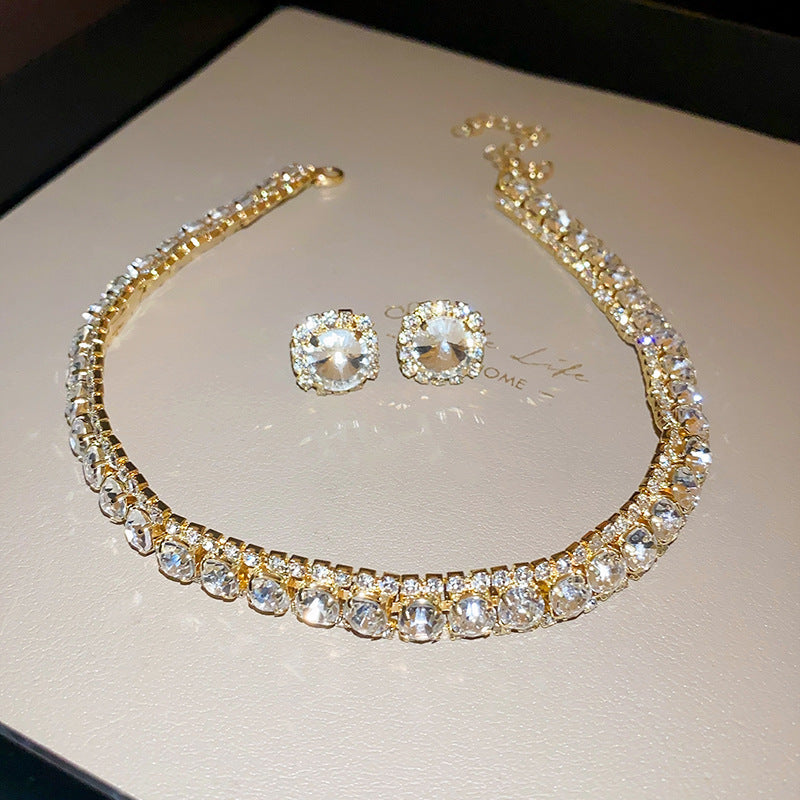 UNI-11846 - Luxury Diamonds - Jewelry Set Style 2