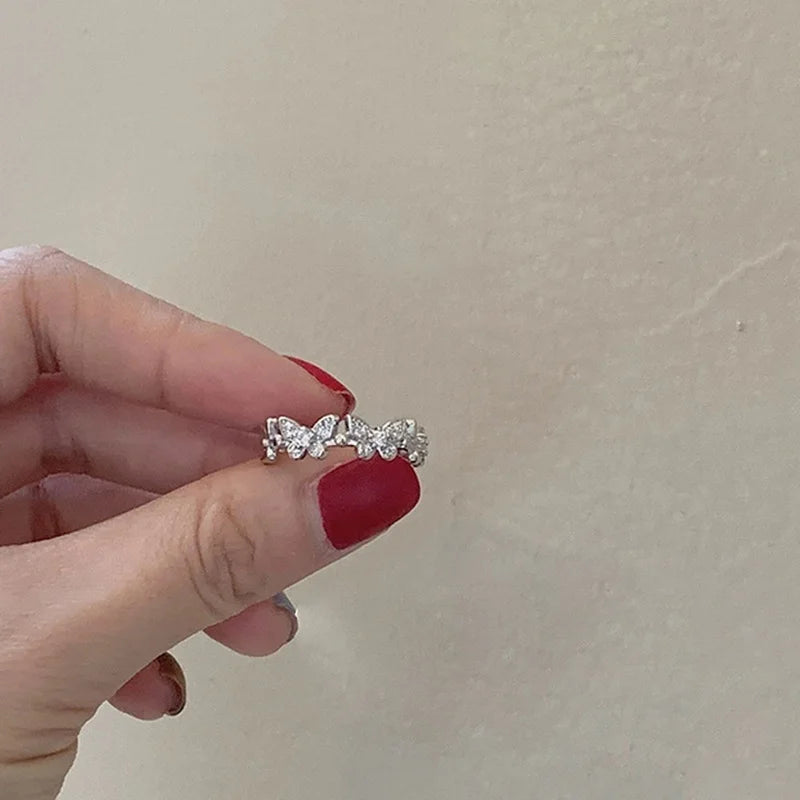 UNI-10166-5 - Butterfly Sparkle - Ring