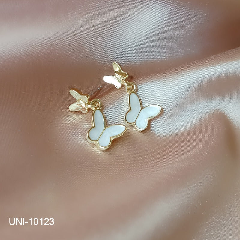UNI-10123 - Glam Foiled Butterfly - Earring