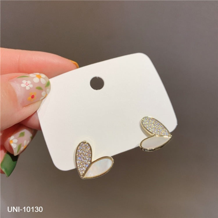 UNI-10130 - Blinky Sparkles Pastel Heart - Earring