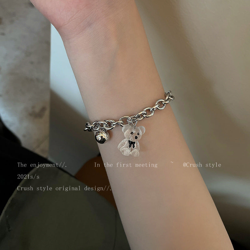 UNI-10036 - Bear Silver - Bracelet