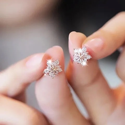 UNI-10037 -Rose Gold Blinky Star  - Earring