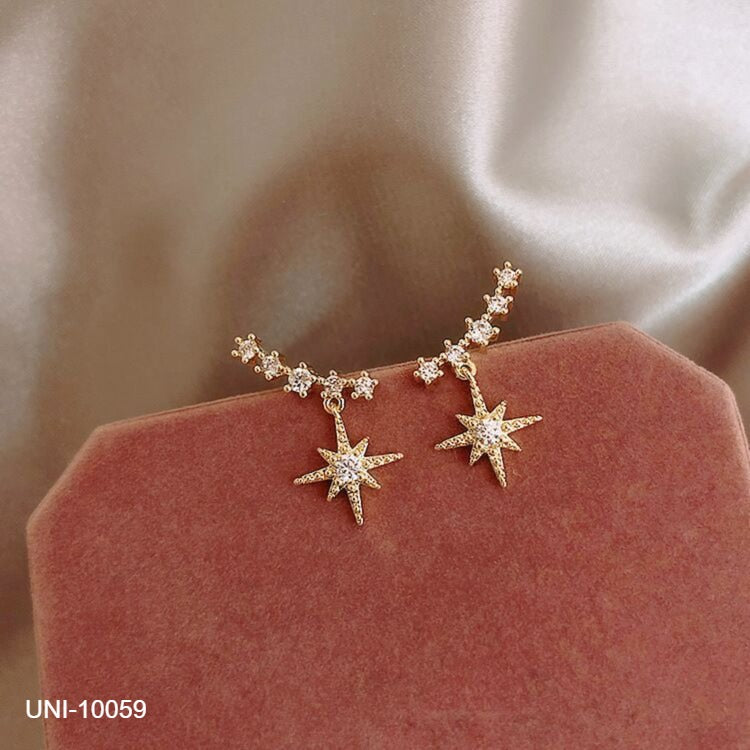 UNI-10059 - Sparkle Star - Earring
