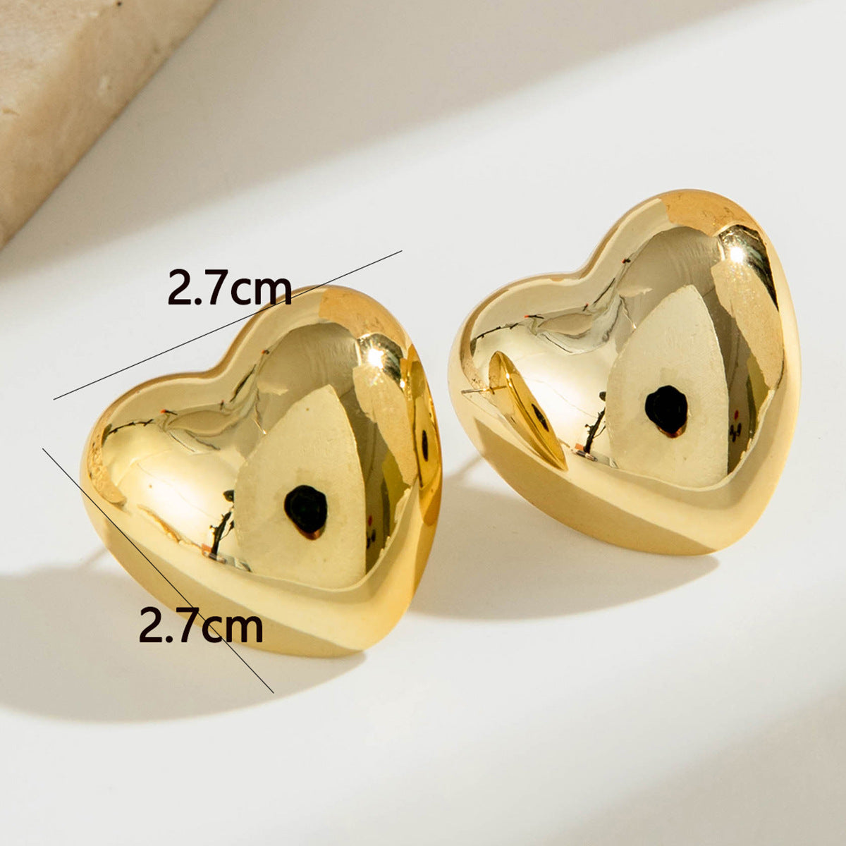 UNI-10149-5 - Fancy Gold Foil  - Earring Style 5