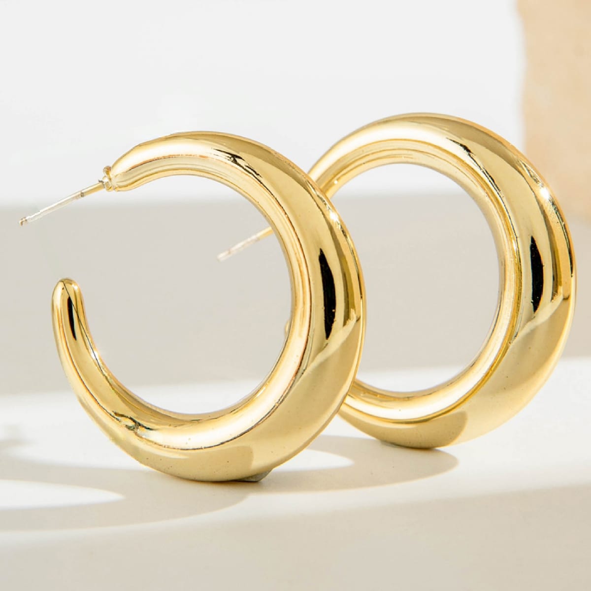 UNI-10149-13 - Fancy Gold Foil  - Earring Style 13