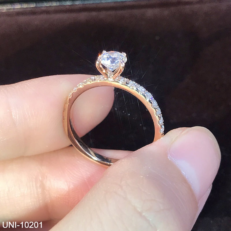 UNI-10201 - Gold Diamond - Ring