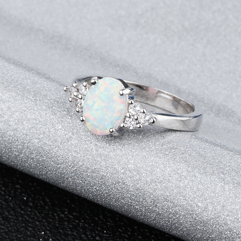 UNI-10211 - Stone Diamond Silver - Ring
