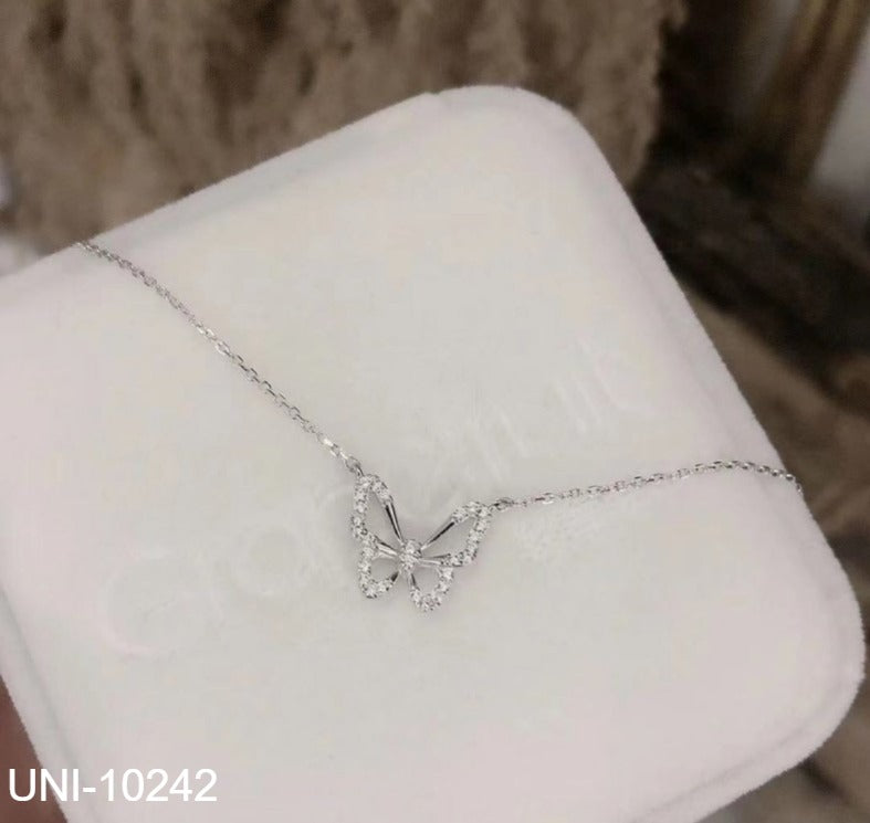 UNI-10242 - Sparkle Butterfly - Necklace