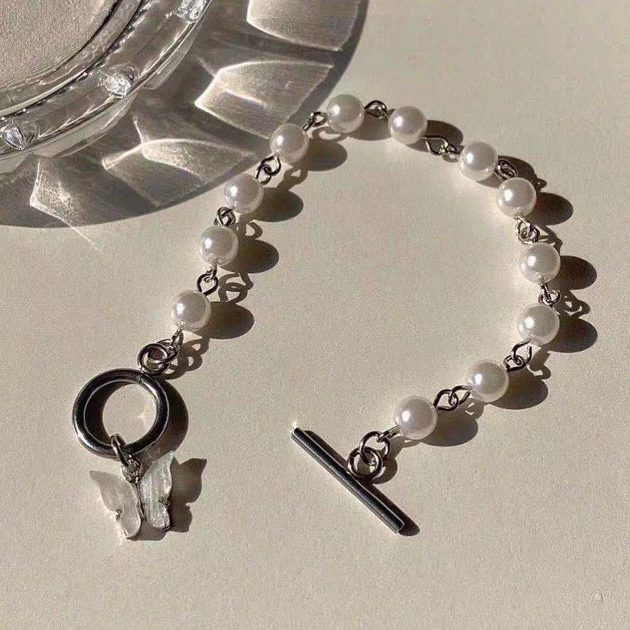UNI-10262 - Pearl Butterfly - Bracelet