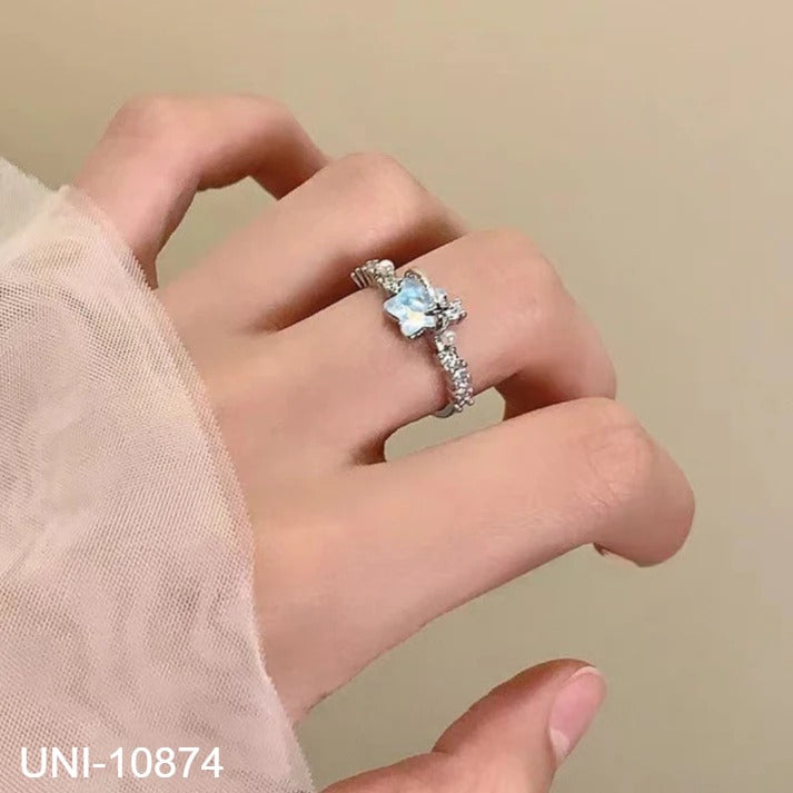 UNI-10874 - Star Silver - Ring