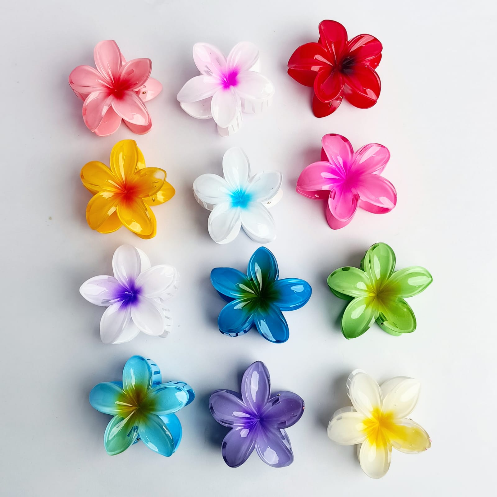 HC-125 Lilly Flower Hair Claw  - Hair Claw