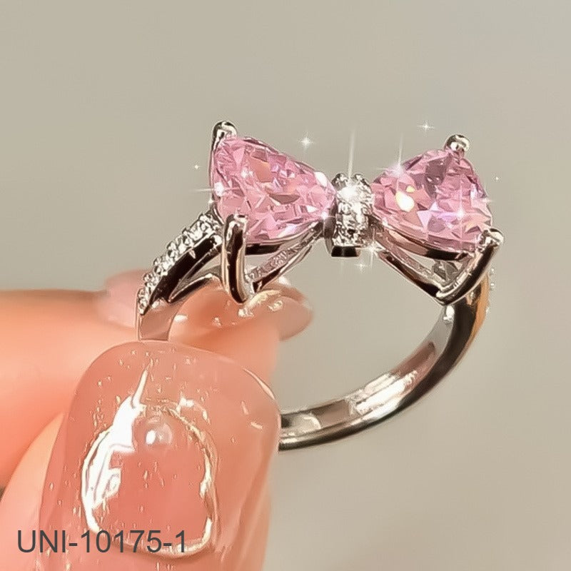 UNI-10175-1 - Pink Bow  - Ring