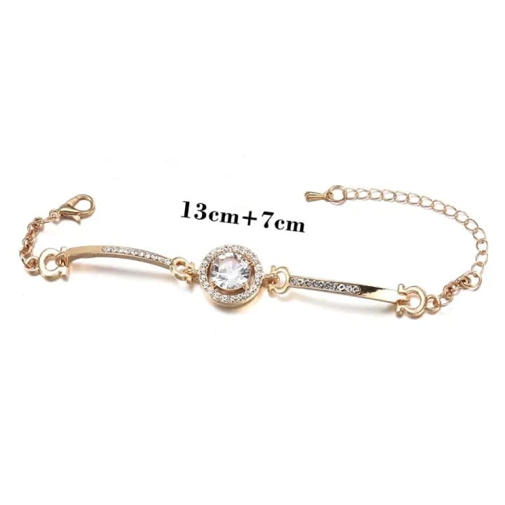 UNI-11303  - Round Diamond Bangle  - Bracelet