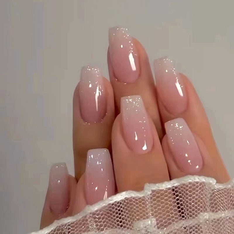 N-145 - Pink Shade - Press On Nail Set Of 24