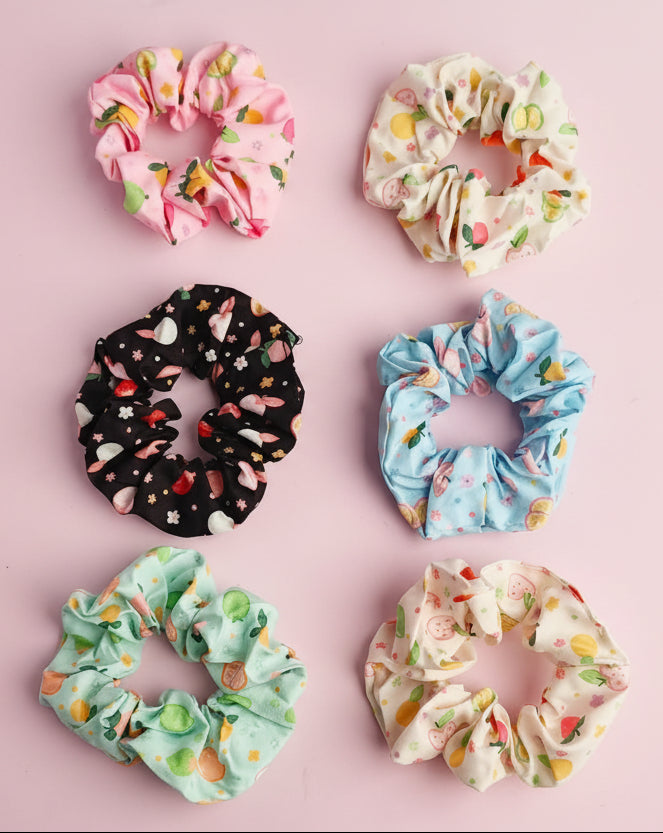 HC-130 - Fruits - Hair Scrunchie