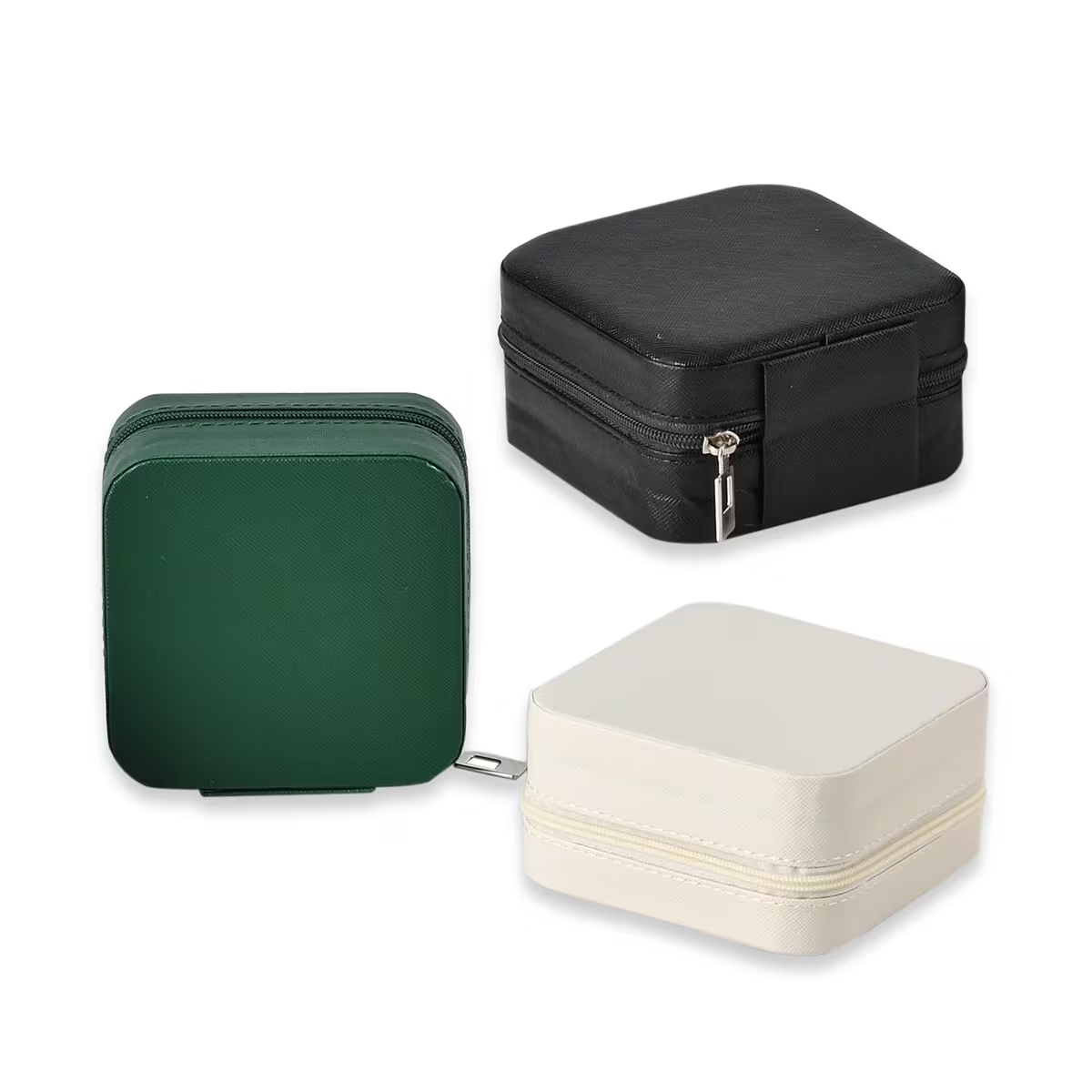 JJ - 11010 - Dark Green  - Jewelry Box