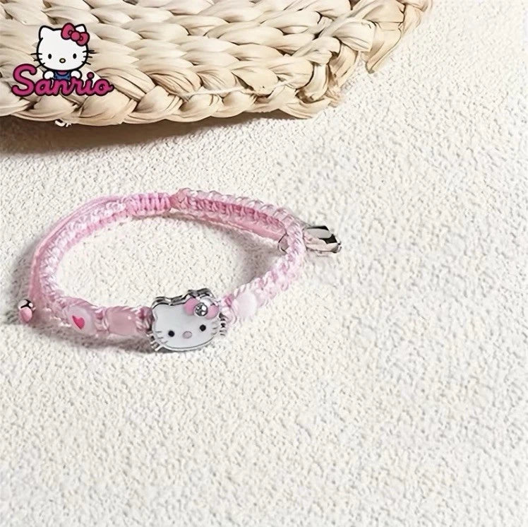 UNI-12474 -  Pink Hello Kitty Love  - Bracelet Set of 2